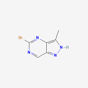 5-Bromo-3-methyl-1H-pyrazolo[4,3-D]pyrimidine