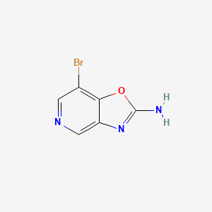 7-Bromo-[1,3]oxazolo[4,5-c]pyridin-2-amine