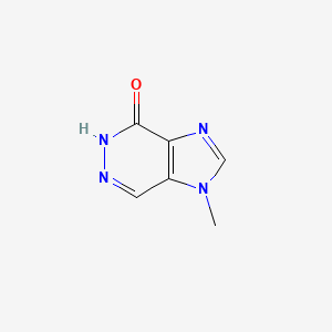 1-methyl-1H,4H,5H-imidazo[4,5-d]pyridazin-4-one