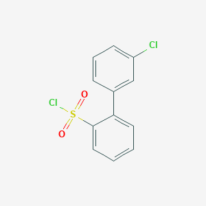 3'-Chloro-[1,1'-biphenyl]-2-sulfonyl chloride