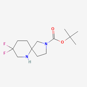 tert-Butyl 8,8-difluoro-2,6-diazaspiro[4.5]decane-2-carboxylate