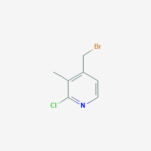 4-(Bromomethyl)-2-chloro-3-methylpyridine