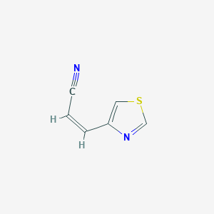 (Z)-3-(Thiazol-4-yl)acrylonitrile