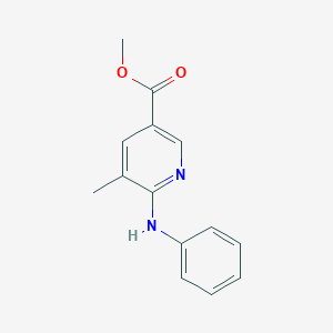 Methyl 5-methyl-6-(phenylamino)nicotinate