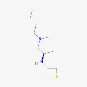 (R)-N1-Butyl-N1-methyl-N2-(thietan-3-yl)propane-1,2-diamine