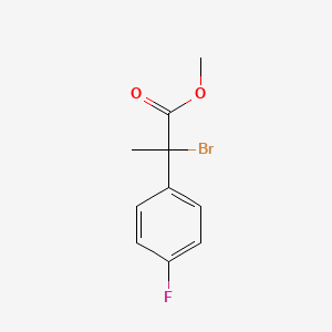 Methyl 2-bromo-2-(4-fluorophenyl)propanoate