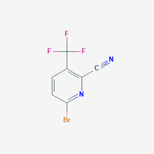 6-Bromo-3-(trifluoromethyl)picolinonitrile