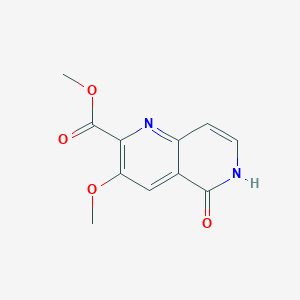 Methyl 3-methoxy-5-oxo-5,6-dihydro-1,6-naphthyridine-2-carboxylate