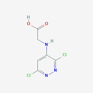 (3,6-Dichloropyridazin-4-yl)glycine