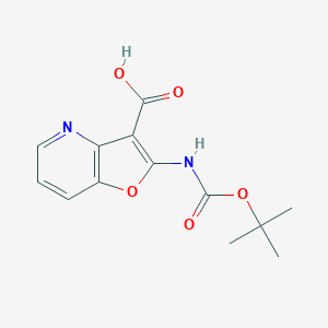 2-{[(Tert-butoxy)carbonyl]amino}furo[3,2-b]pyridine-3-carboxylic acid