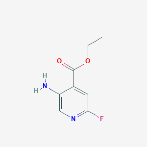 Ethyl 5-amino-2-fluoroisonicotinate