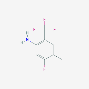 5-Fluoro-4-methyl-2-(trifluoromethyl)aniline