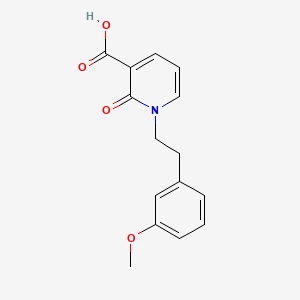 1-(3-Methoxyphenethyl)-2-oxo-1,2-dihydropyridine-3-carboxylic acid