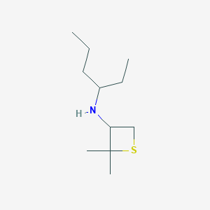 N-(Hexan-3-yl)-2,2-dimethylthietan-3-amine