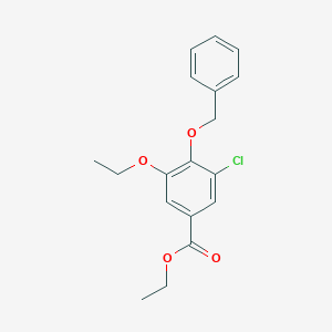 Ethyl 4-(benzyloxy)-3-chloro-5-ethoxybenzoate