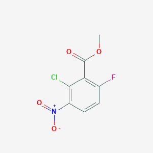 Methyl2-chloro-6-fluoro-3-nitrobenzoate