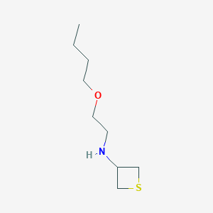 N-(2-Butoxyethyl)thietan-3-amine