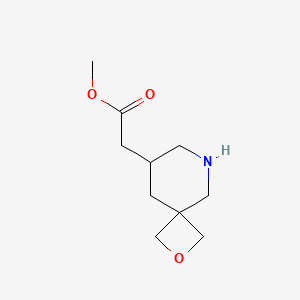 Methyl2-(2-oxa-6-azaspiro[3.5]nonan-8-yl)acetate