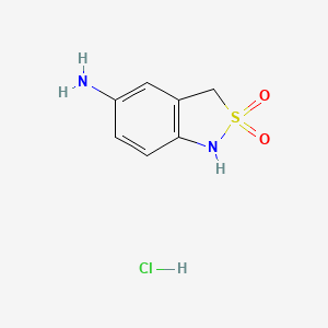 5-Amino-1,3-dihydrobenzo[c]isothiazole 2,2-dioxide hydrochloride