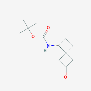 tert-Butyl(R)-(6-oxospiro[3.3]heptan-1-yl)carbamate