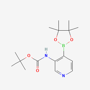 tert-Butyl (4-(4,4,5,5-tetramethyl-1,3,2-dioxaborolan-2-yl)pyridin-3-yl)carbamate