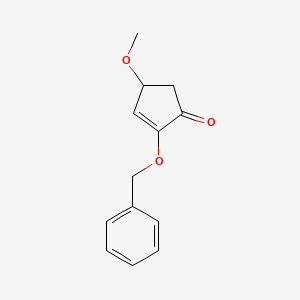 2-(Benzyloxy)-4-methoxycyclopent-2-enone