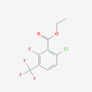 Ethyl 6-chloro-2-fluoro-3-(trifluoromethyl)benzoate