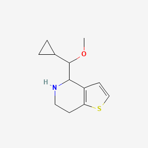 4-(Cyclopropyl(methoxy)methyl)-4,5,6,7-tetrahydrothieno[3,2-c]pyridine