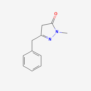 3-Benzyl-1-methyl-1h-pyrazol-5(4h)-one