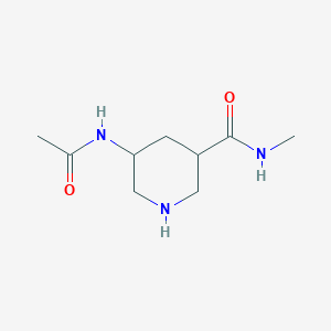 5-acetamido-N-methylpiperidine-3-carboxamide