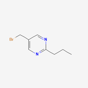 5-(Bromomethyl)-2-propylpyrimidine