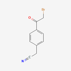 2-(4-(2-Bromoacetyl)phenyl)acetonitrile