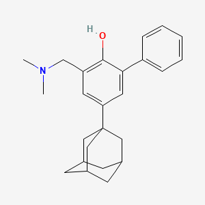 5-(1-Adamantyl)-3-((dimethylamino)methyl)(1,1'-biphenyl)-2-ol