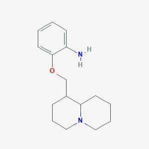 2-((Octahydro-1H-quinolizin-1-yl)methoxy)aniline