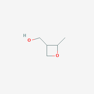 molecular formula C5H10O2 B13015585 (2-Methyloxetan-3-yl)methanol 