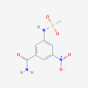 3-(Methylsulfonamido)-5-nitrobenzamide