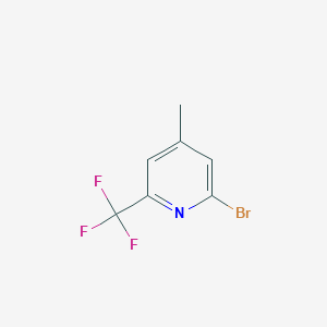 2-Bromo-4-methyl-6-(trifluoromethyl)pyridine