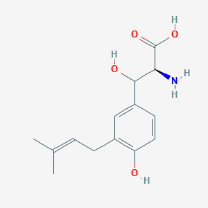B130157 3-Prenyl-beta-hydroxytyrosine CAS No. 151928-40-4