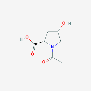 molecular formula C7H11NO4 B1301571 N-Acetyl-4-hydroxy-L-proline CAS No. 926905-71-7