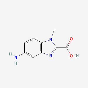 5-Amino-1-methyl-1H-benzo[d]imidazole-2-carboxylic acid