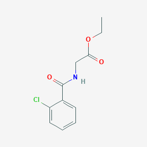 Ethyl 2-[(2-chlorobenzoyl)amino]acetate