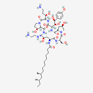 molecular formula C51H86N10O15 B13015813 CaspofunginImpurityA 