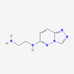 N1-{[1,2,4]triazolo[4,3-b]pyridazin-6-yl}ethane-1,2-diamine