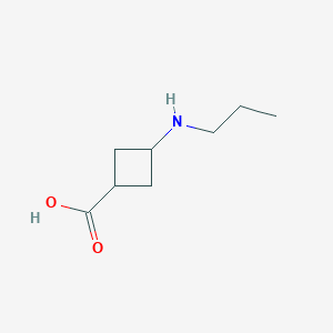 3-(Propylamino)cyclobutane-1-carboxylic acid