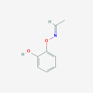 molecular formula C8H9NO2 B13015982 (E)-AcetaldehydeO-(2-hydroxyphenyl)oxime 