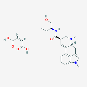 molecular formula C25H31N3O6 B130160 甲硫麦角新碱马来酸盐 CAS No. 129-49-7