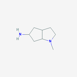 1-Methyloctahydrocyclopenta[b]pyrrol-5-amine