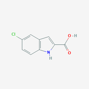 molecular formula C9H6ClNO2 B130161 5-氯吲哚-2-羧酸 CAS No. 10517-21-2
