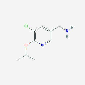 (5-Chloro-6-isopropoxypyridin-3-yl)methanamine