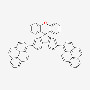 2,7-Di(pyren-1-yl)spiro[fluorene-9,9'-xanthene]